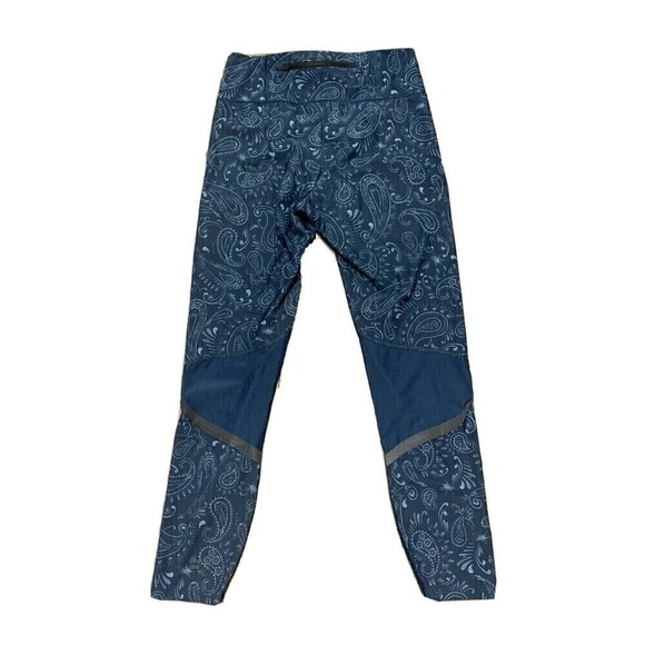 Sweaty Betty Leggings Size Small Zero Gravity Crop Paisley Compression - Picture 1 of 5